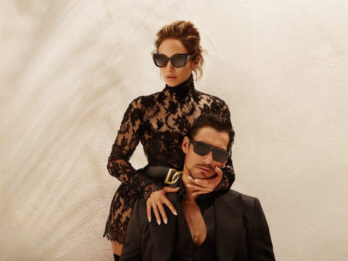 Jennifer Lopez Ve David Gandy Dolce&Gabbana Gözlük Kampanyasında